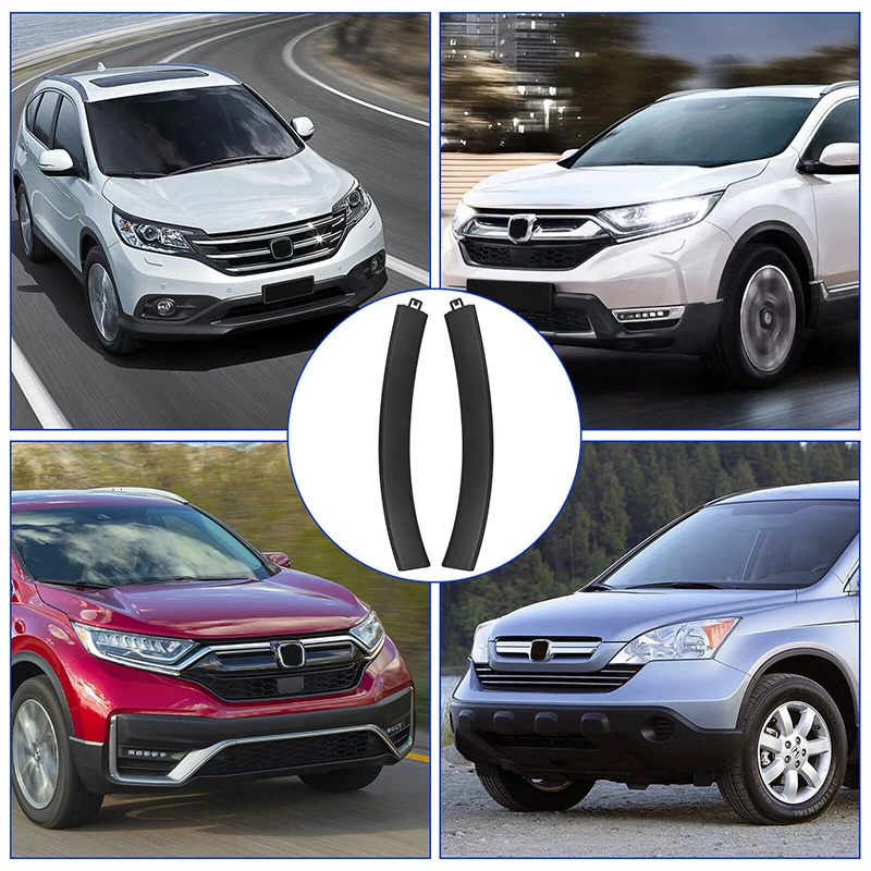 Front Bumper Wheel Fender Eyebrow Molding Trim For Honda CRV 2007-2011 Car Accessories 71103-SWA-000/71108SWA000 car bumper strip,car front bumper trim