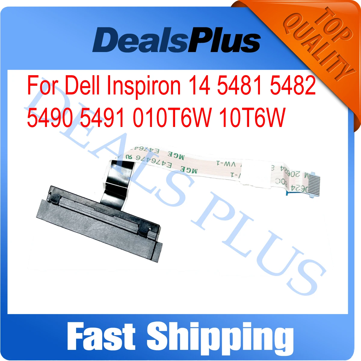 

Replacement New SATA SSD Hard Drive Cable HDD Connector For Dell Inspiron 14 5481 5482 5490 5491 010T6W 10T6W
