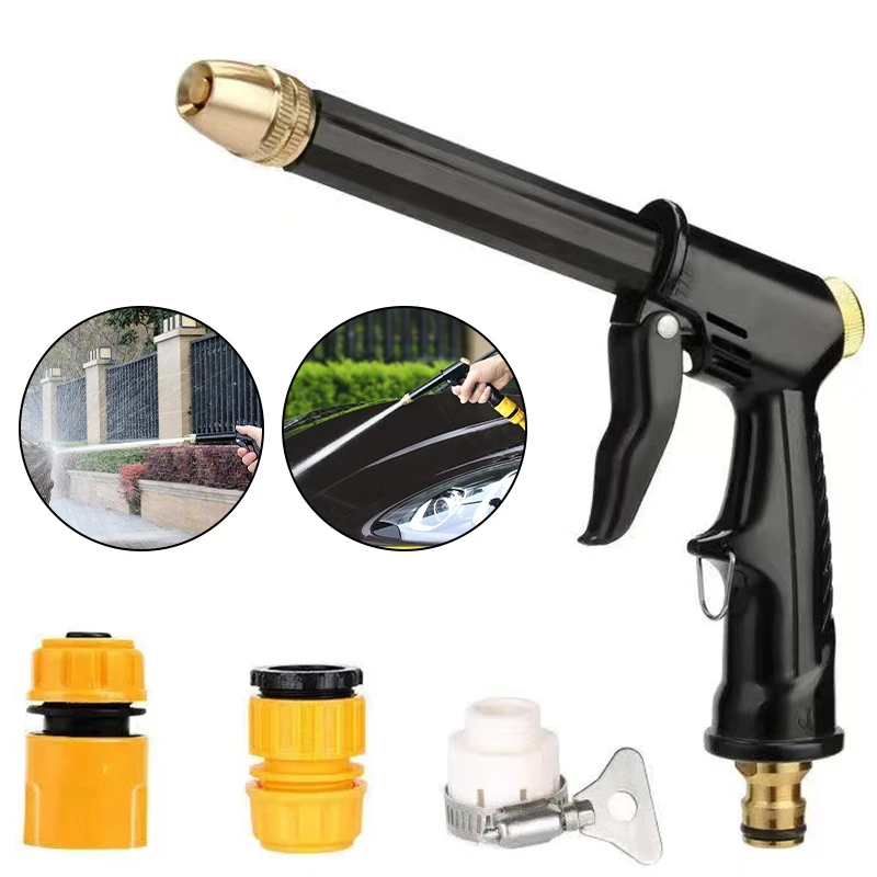 5-25M Garden Hose High Pressure Washer Gun Garden Watering Pipe Hose Nozzle Sprinkler Universal Car Washing Kit Car Washing Tool 2