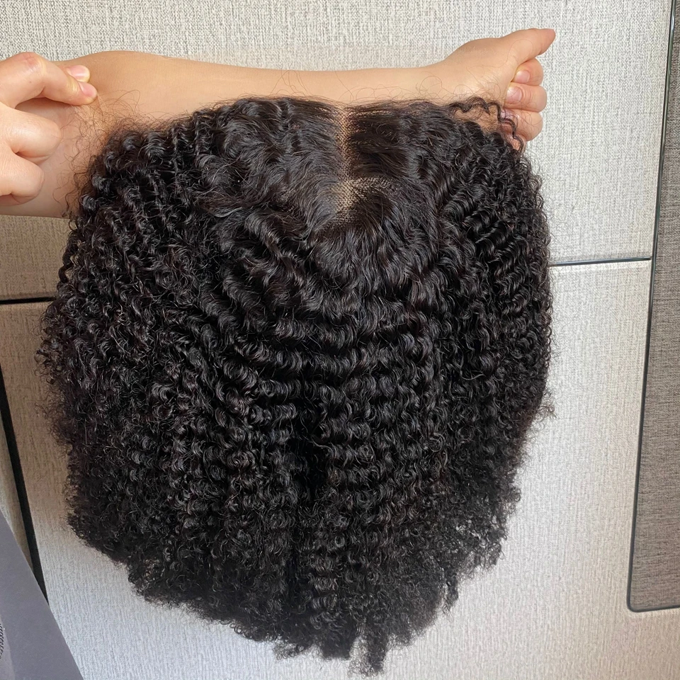 13x4 afro kinky cirtainas parūkas neredzamas kausētas ādas HD mežģīnes 4x4 dziļa daļa mežģīņu priekšpuse pilnas mežģīnes cilvēka matu parūkas iepriekš noplūkti Remy mati_voghion.com