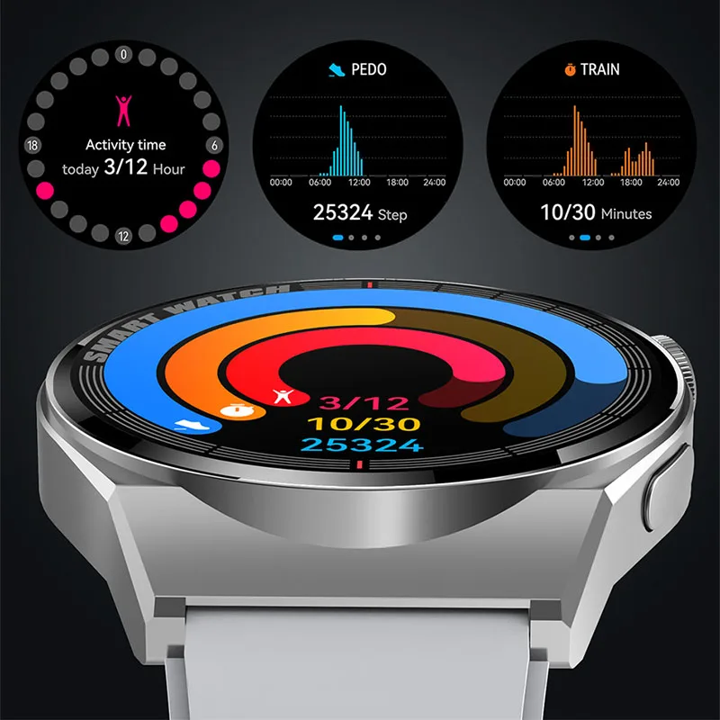 Pro Huawei hodinky GT3 pro AMOLED chytrá hodinky muži nestandartní ciferník odepsat volat sport fitness stopař muži vodotěsný chytré hodinky 2024 nový