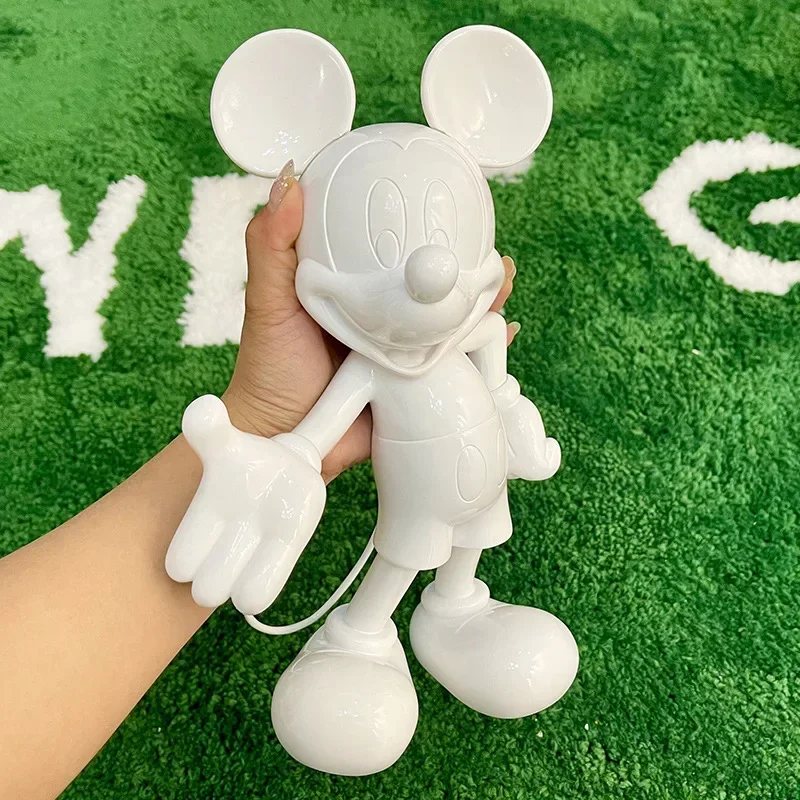 thumbnail image 1 of Figuras de acción de anime de 30 cm de dibujos animados de Disney, modelo de Mickey Mouse, muñeca de resina, adornos decorativos para el hogar de Mickey Love, juguetes para regalo de niña, 1 of 5
