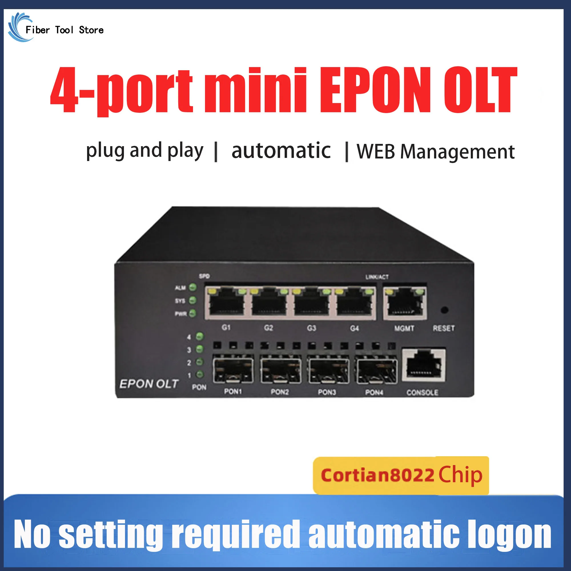 Mini-4-port-EPON-OLT-fiber-optic-device-NF5804S-Gigabit-automatic ...