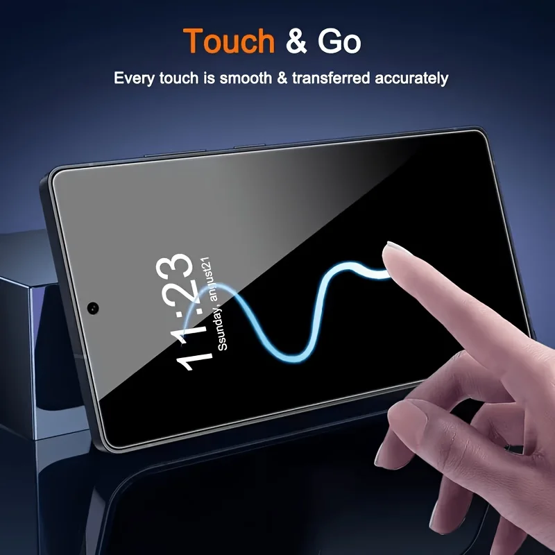 Triple-Pack Privacy Hydrogel Screen Protector Film
