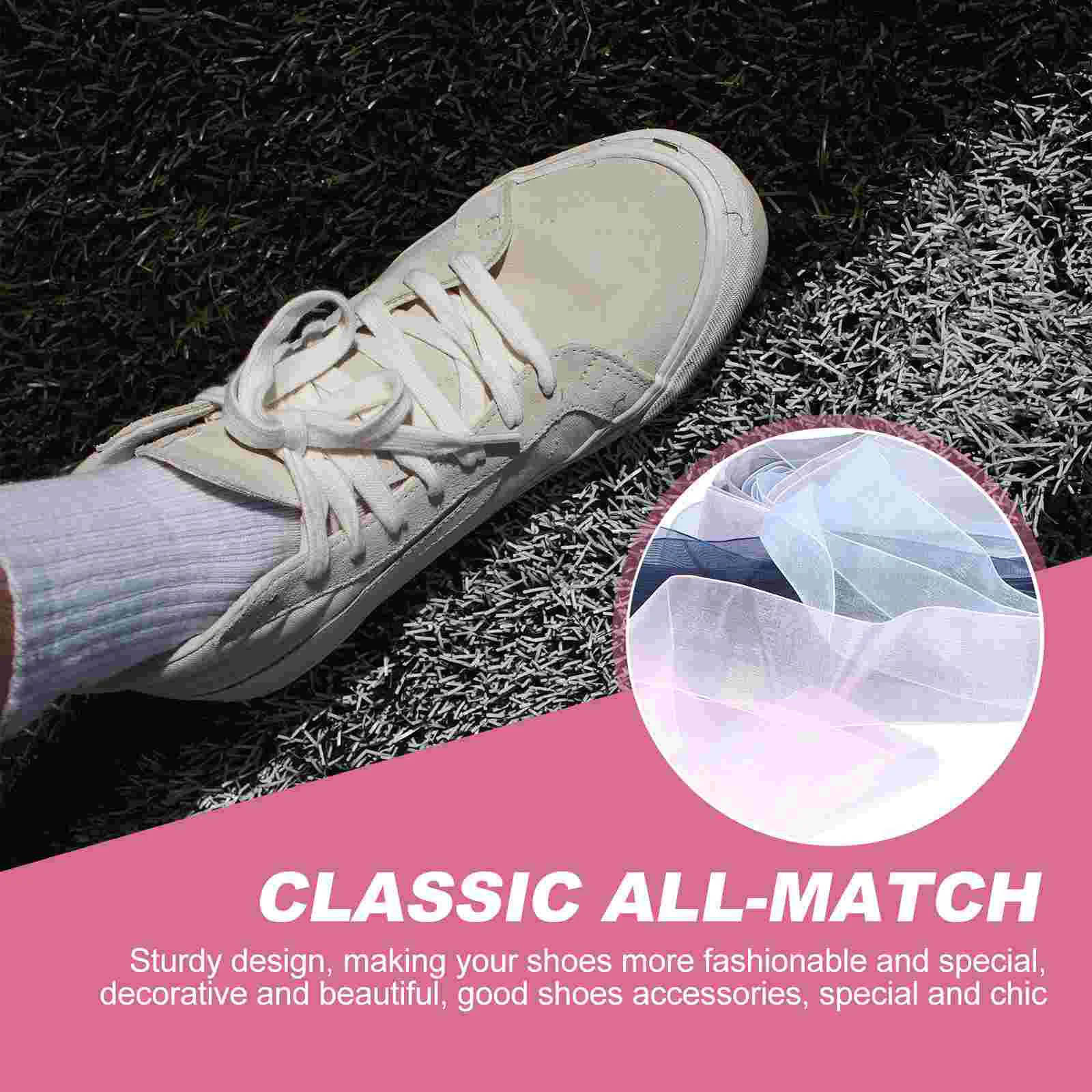 Рисунок 3 - 4 пары декоративных шнурков с лентами