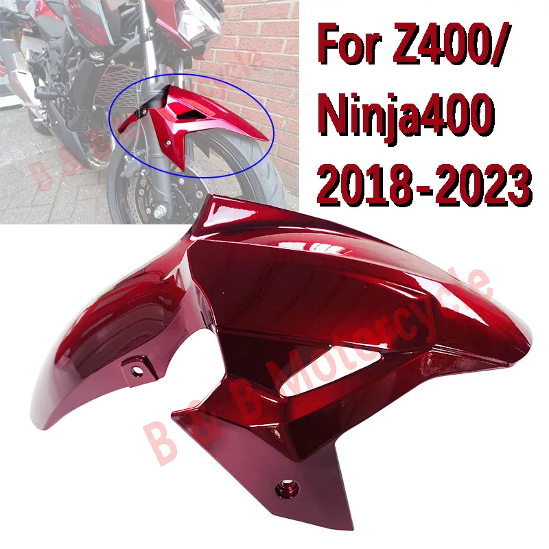 

Переднее крыло для KAWASAKI Z400 2018-2023 Ninja400 18-23, аксессуары для корпуса мотоцикла, брызговик, брызговик для шин Z400