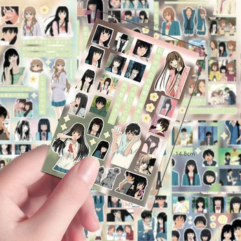 4/8 Lenzuola Kazehaya Sawako Kimi Ni Todoke Adesivi Chizu Ryu Anime Adesivo Decorazione Della Parete Del Telefono Scrapbooking Kurumi Eiji Decal