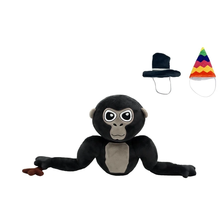 25cm Gorilla Tag Monke Plush Toy Cute Soft Stuffed Cartoon Anime Home Decoration Dolls Kawaii Pillow Toys Birthday Christmas Gift