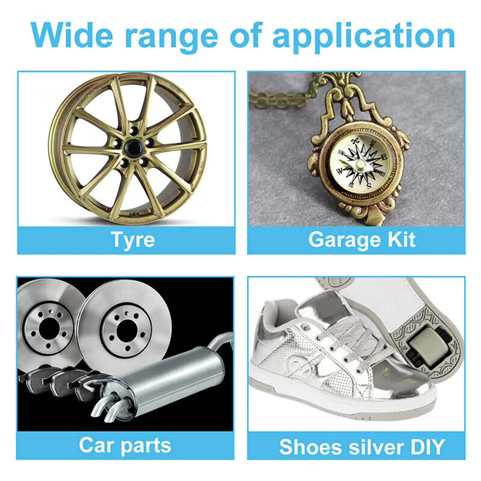 Waterproof Chrome Paint Marker for Car Wheel Repair
