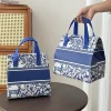 10pcs Insulated Foil Tote Bags - Perfect for Cakes, Milk Tea & Lunch Delivery | Reusable Fabric Cooler Bags for Picnics Takeout 4