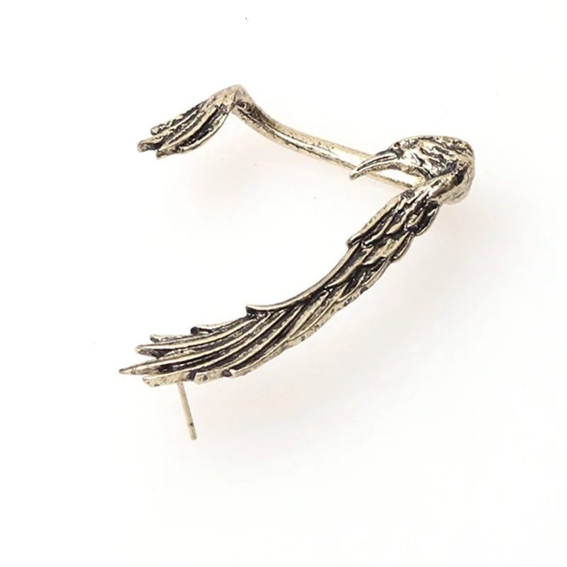 Gothic Punk Dark Style Dragon Ear Cuffs for Women Men Retro Raven Ear Cuff Earrings Fashion Jewelry 1pcs ear clip earrings clip earrings ear clip ear accessories