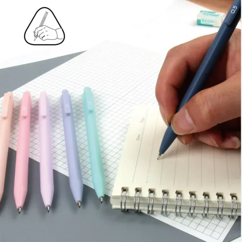 6pcs/set Automatic Pencil for Writing 0.5mm Mechanical Pencil School Supplies Fashion Macaron Stationery Writing Supplies 5