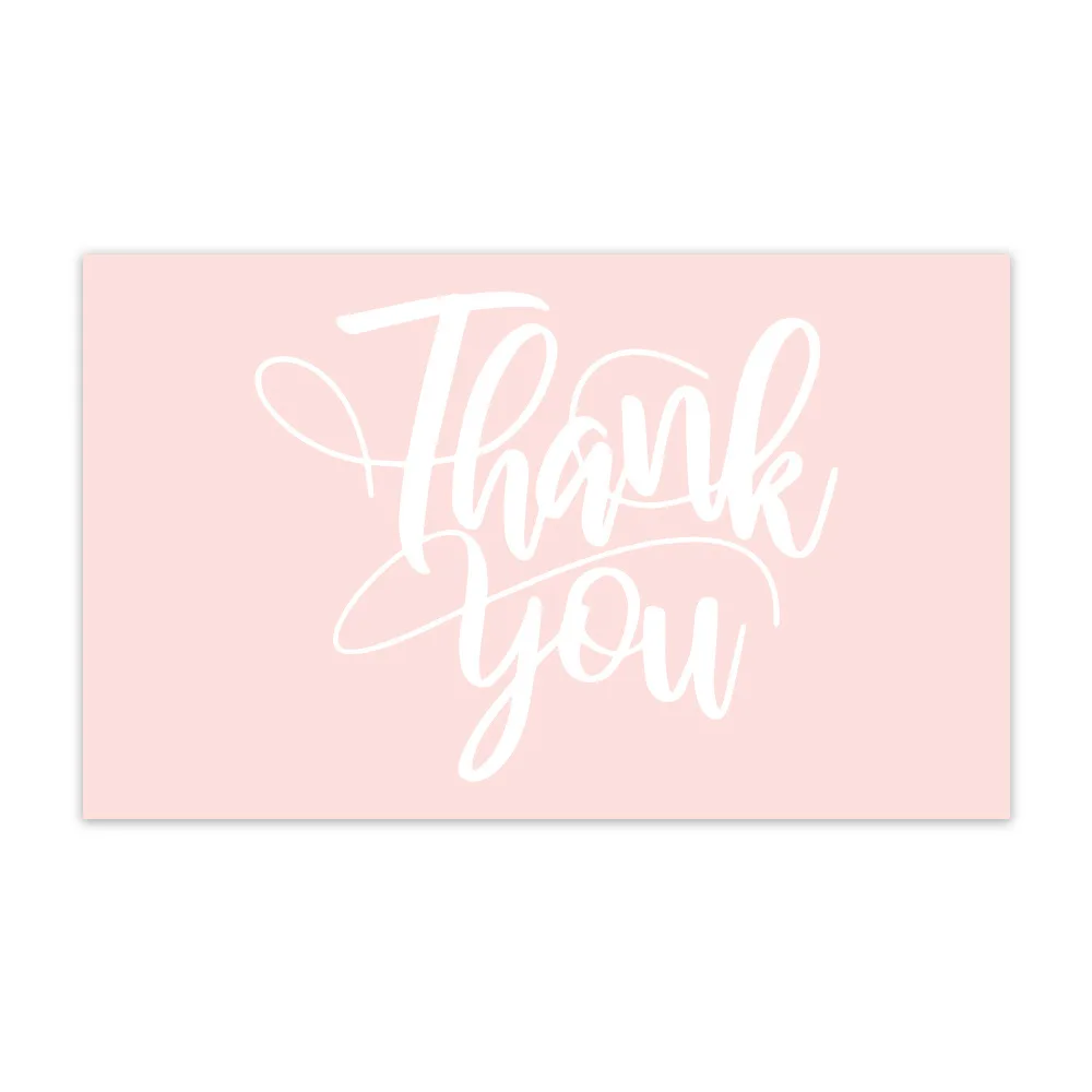 10-30 stücke Danke Karten Mit Blume Design Für Kleine Business Exquisite Wertschätzung Karte Geschenk Dekoration Karten 9x 5,4 CM – Detail 9