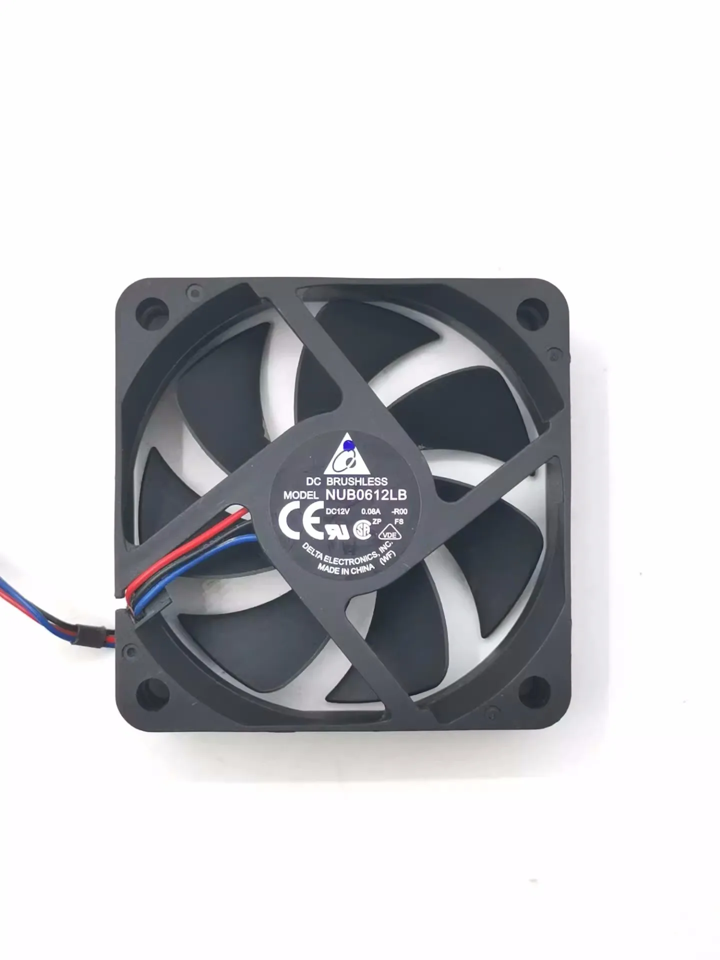 오리지널 6015 초저소음 냉각 선풍기, NUB0612LB, 6 cm, 12V, 0.08A, 신제품