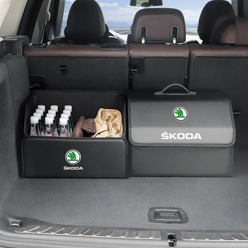 M MOTOS Tapetes De PE Para Maletero Apata Para Skoda Fabia I 1999–2007