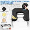U-Shaped Shower Chair with Thick Padded Cushion, 400LBS Stainless Steel Shower Seat for Inside Shower, Adjustable Bath Chair 2