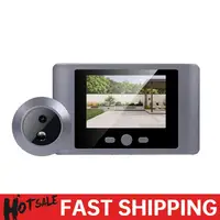 Mini Peephole Smart Wireless Door Viewer Camera PIR Motion Detection Digital Peephole Eye Viewer 2000mAh Doorbell Door Camera