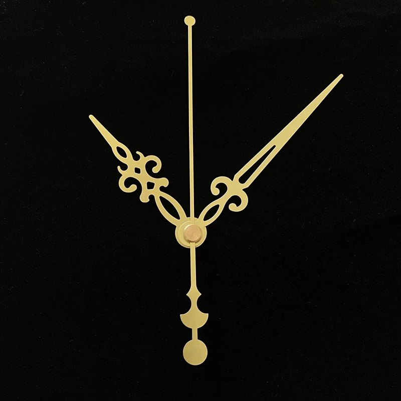 50sets Diy Sweep Clock Movement Gold Metal Arrows For Repair Tools Wall