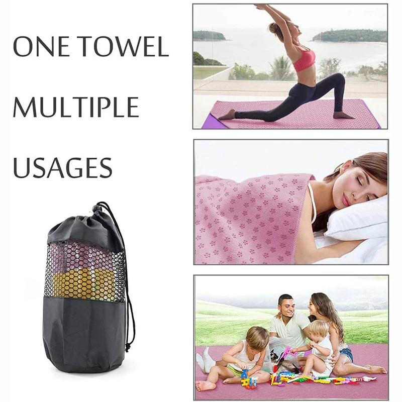 Toalla de Pilates manta de Yoga ultraligera de Color sólido absorción del  sudor alfombra de Yoga duradera toalla antideslizante - AliExpress
