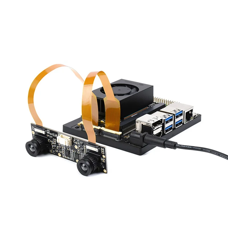 Jetson Xavier NX 8GB EMMC AI ΰ    ŰƮ, 128G SSD + Ʈũ ī + ð  EU ÷