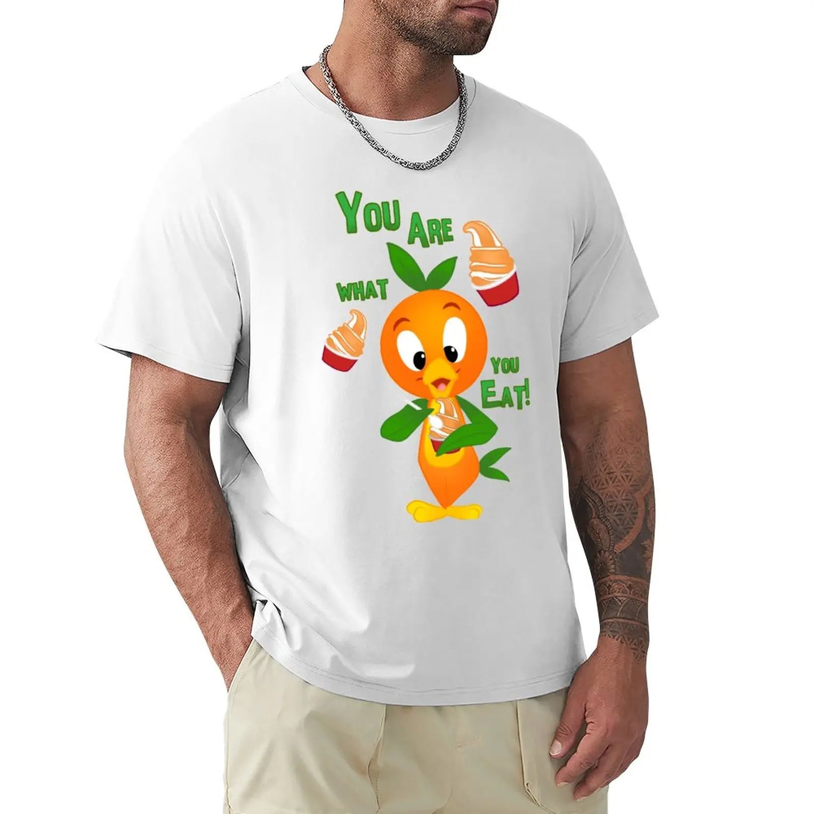 

You Are What You Eat! T-Shirt customs summer top men clothing