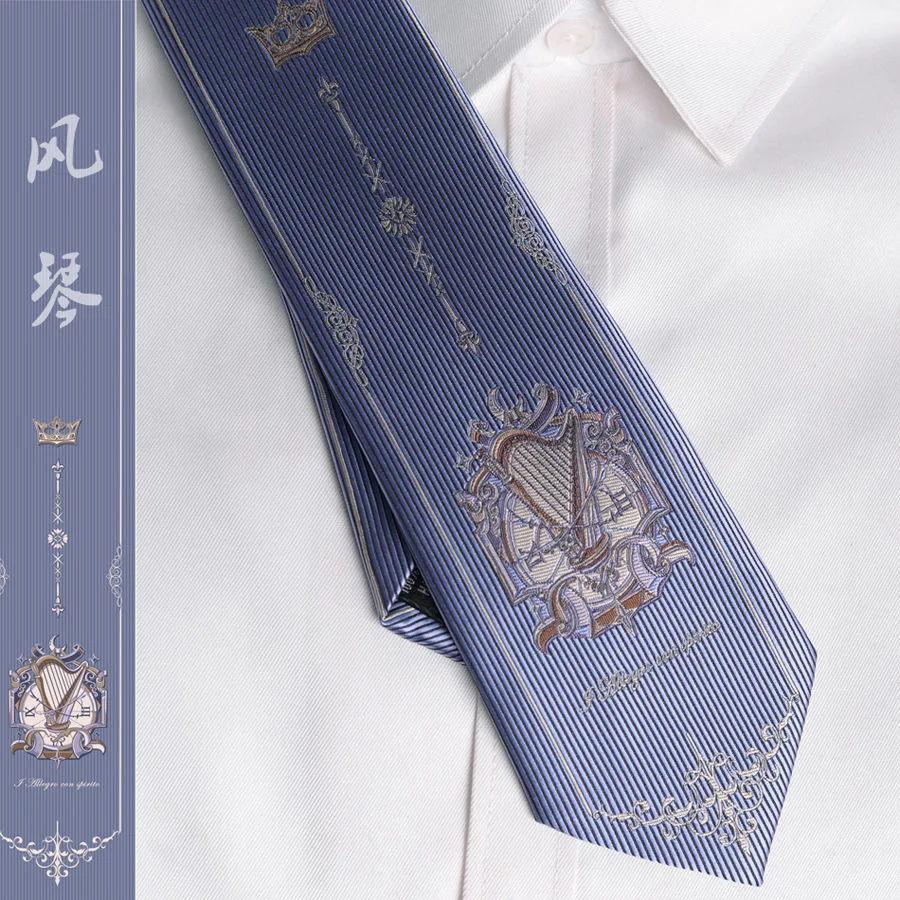 Anime Cosplay Krawatten JK Einheitliche Liebhaber Männer Frauen Harajuku Lolita Orgel Krawatte Weihnachten Geschenk Kleidung Prop Zubehör – Detail 4