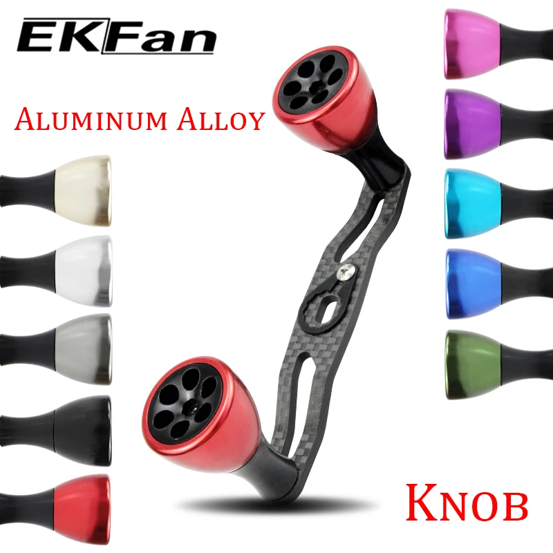 Neue EKfan 105MM 8X5 7X4MM Carbon Faser Angeln Griff Geeignet Für SHI & DAI BaitCasting Wasser-drop und trommel-rad Jig Reel – Detail 8