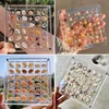 36 Grid Shell Storage Box Acrylic Mineral Stone Specimen Storage Box closet organizer jewelry organizer storage containers 2