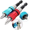 1pcs Hex Shank Screw Depth Magnetic Screwdriver Bit Holder 1/4 Inch Hex Driver with Drill Bits Bar Extension Scewdriver Bit 1