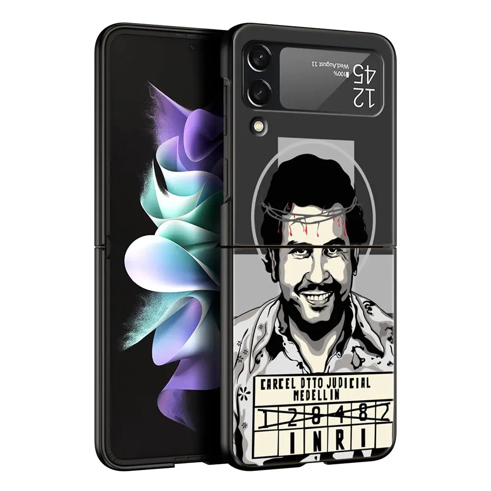 Narcos TV Series Pablo Escobar Hard Folding Phone Case