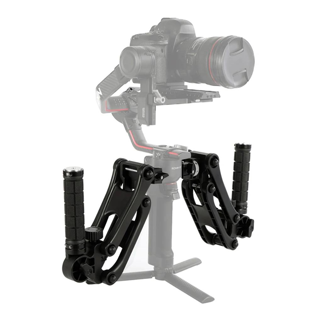 Foldable 5-Axis/4th Axis/Z-axis Spring Damped Stabilizer Handle