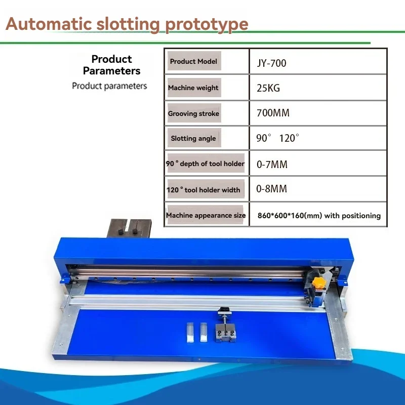 V-groove Proofing Machine with Positioning Blade Wood Board Cardboard Slotting M