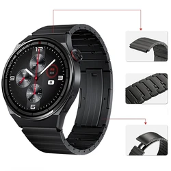 Titanium Lightweight Metal Bracelet - 22mm Fashionable Watch Strap for 22mm Width strap (Titanium gray)