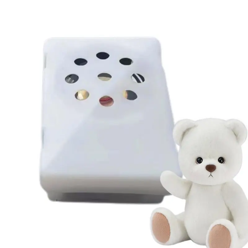 Recordable Sound Module Sound Module Mini Recording Device Recordable Stuffed Animal Insert Square Toy Voice Box Plush Toy stuffed animal recorder