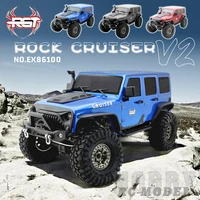 RGT Rock Cruiser EX86100 V2 2.4GHz 4WD RTR with Battery 1/10 RC Electric Remote Control Model Car Crawler Adult Children's Toys 1