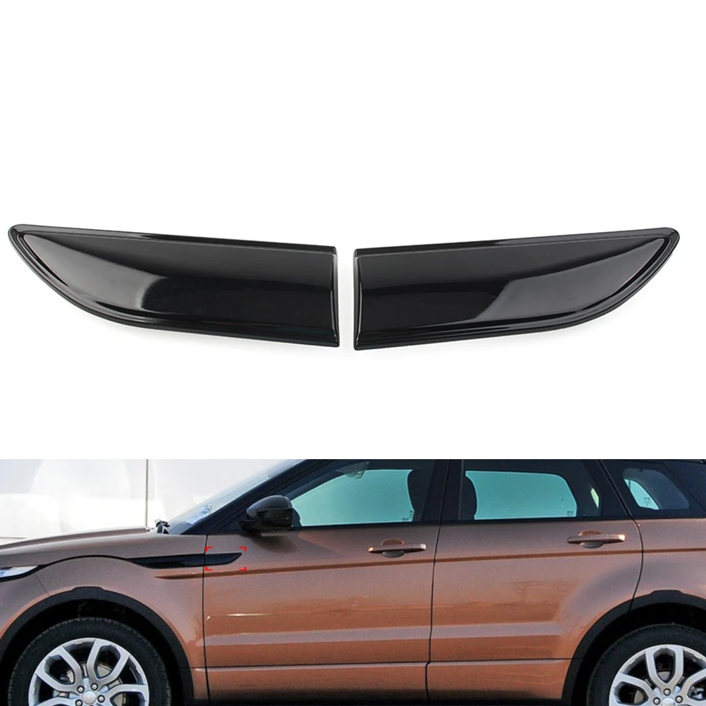 Glossy Black Car Front Door Upper Molding Trim For Land Rover Range Rover Evoque 2012-2019 LR031512 Left/Right 1Pcs 1