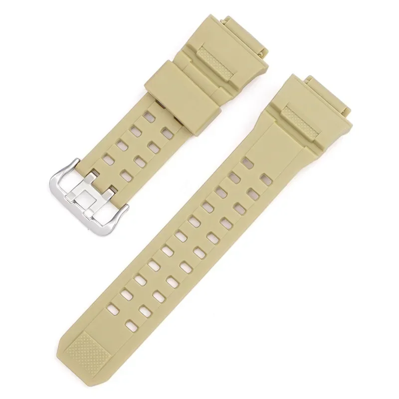 Camouflage Waterproof Resin Silicone Sport Strap for Men - Rubber Watch Band Accessories
