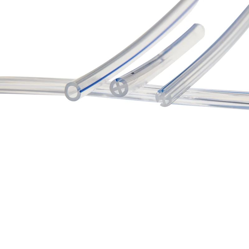 Canack Animal 100% Medical Silicone Round Channel Fluted Drains with trocar without trocar 1piece veterinary surgical instruments