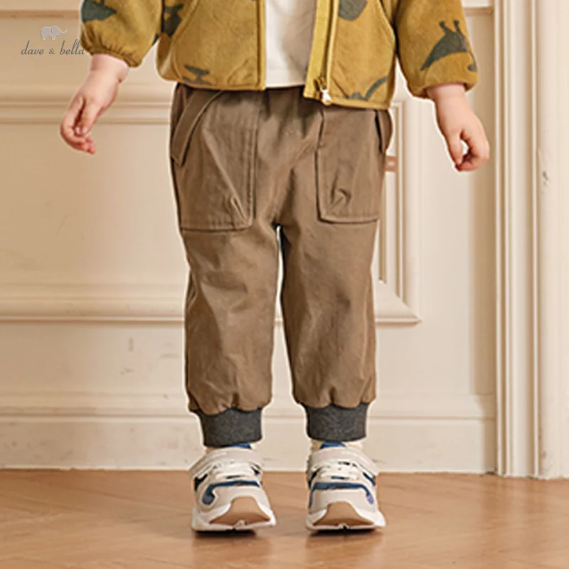 

Dave Bella Children's Pants 2023 New Autumn Boys Casual Pants Fashion Cool Loose Comfortable Outdoor Sport DB3236510