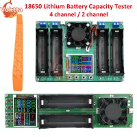 18650 Lithium Battery Capacity Tester MAh MWh Internal Resistance Tester Auto Charging and Discharging Module Power Detector 1