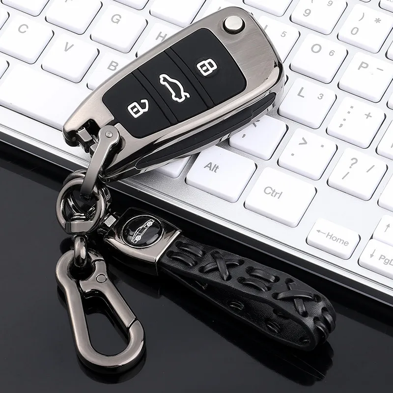 New-Car-Key-Caso-Della-Copertura-Per-Audi-A3-A4-B9-A6-C8-A7-S7-4K.jpg Cover chiate/telecomando per Audi A3 A4 B9 A6 C8 A7 S7 4K A8 D5 S8 Q7 Q8 SQ8 E-tron 2018 2019 2020 2021 Accessori - New Car Key Caso Della Copertura Per Audi A3 A4 B9 A6 C8 A7 S7 4K
