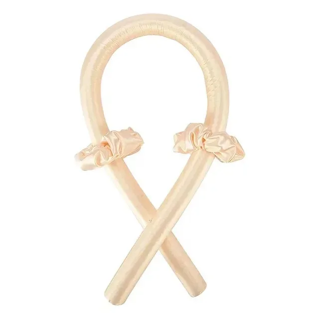 Heatless Curling Rod Headband for Soft & Shiny Hair – Spiral Style Hair Accessory