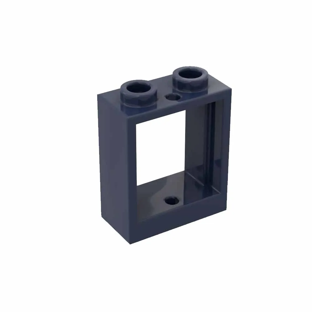 50 StückMOC-Zubehör 60592 79128 Fenster 1 x 2 x 2 flache Vorderseite kompatibler Ziegel DIY-Baustein Partikel Kinderpuzzle-Spielzeug – Detail 3