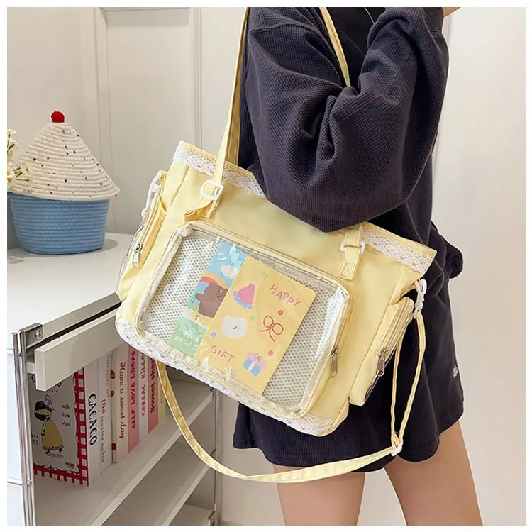 Ballet Girl Large Appetite Itabag Japanese Two-Dimension Single Shoulder Crossbody Bag Gift For Friends Women'S Handbag S76f46f8d9a3e4368a608b2df9dce3cc8J