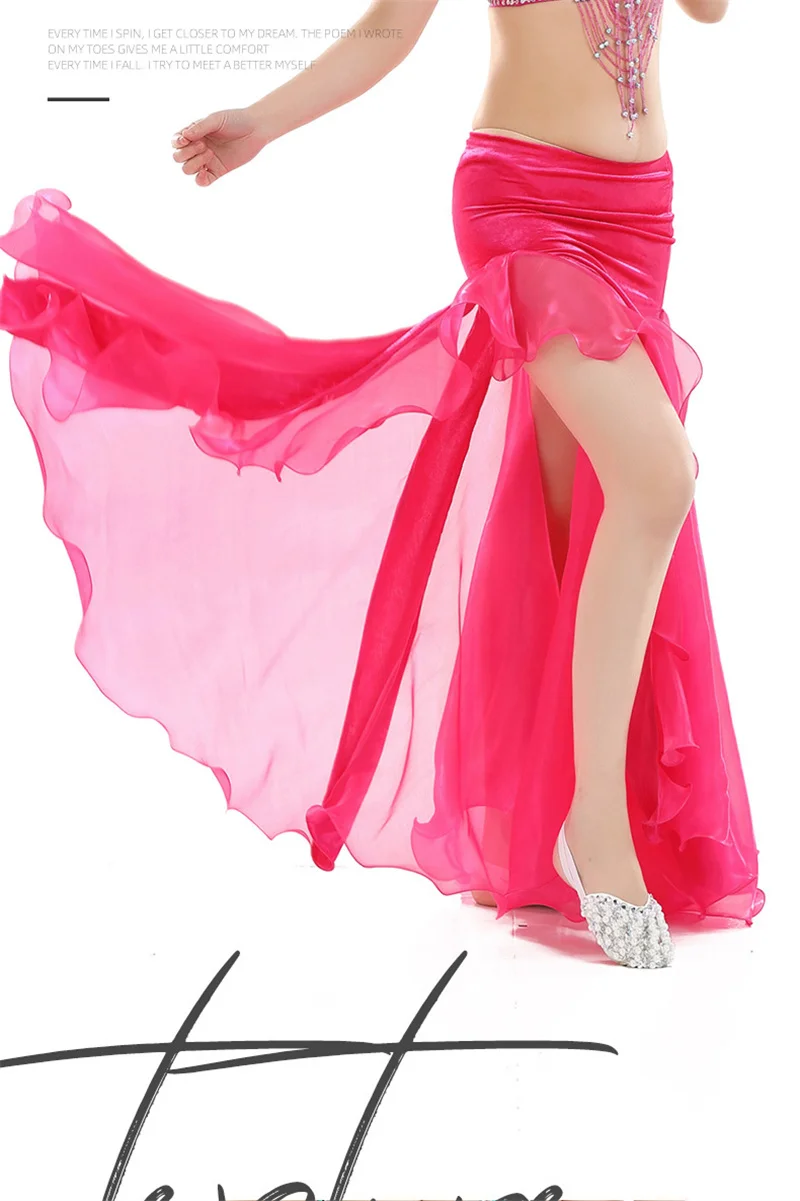 Sexy Belly Dance Skirt Women Belly Dance Costumes Ladies Elegant