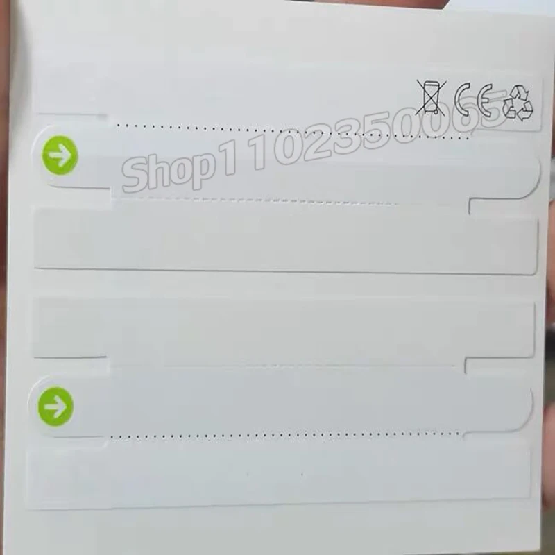 10개입 휴대폰 박스 종이 씰 스티커 (아이폰 17 16 15 14 Pro Max Plus 외부 포장 랩 씰링 상하부용)