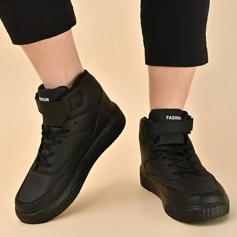 Mens Shoes 2025 Vulcanize ShoesSneakers Man Vulcanized Sneakers Male Comfortable High Top Shoes Fashion Light Men Autumn Spring - 5