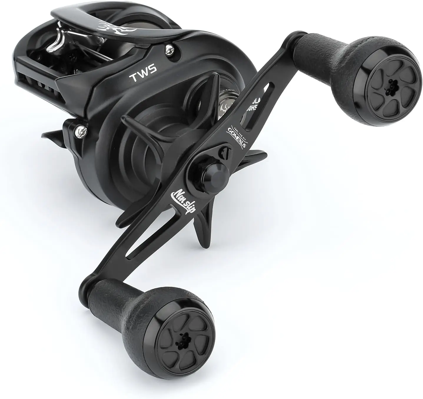 Poignée Gomexus DCD105CA27BKBK Carbone 100mm Pour Moulinet Shimano Et Daiwa (8x5mm)