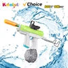 Space Hand Integrated Three Function Scorpion UZI Light Electric Automatic Water Gun Water Playing OutDoor Gift Toys for Boys 1
