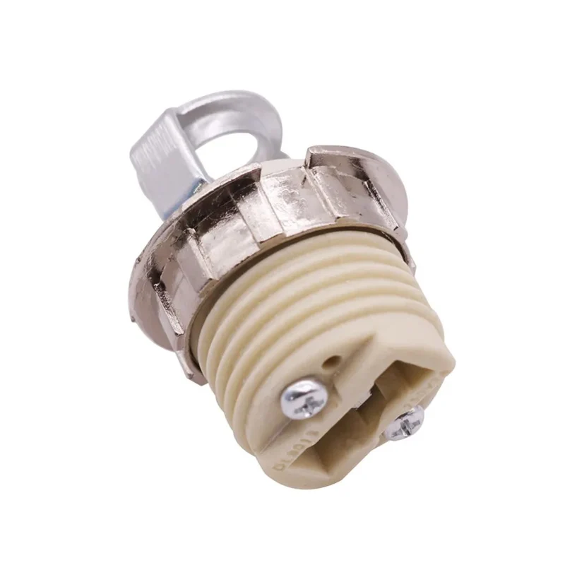 HOLIDYOYO Lot De 2 Douilles G9 En Porcelaine Céramique Avec Anneau - Support Lampe Halogène Et LED, Robuste Et Sécurisée